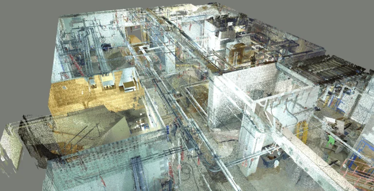 construction model point cloud